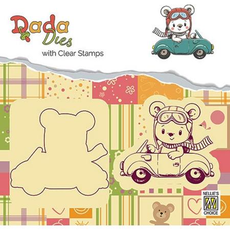 DDCS002 DADA Die with clear stamps set 